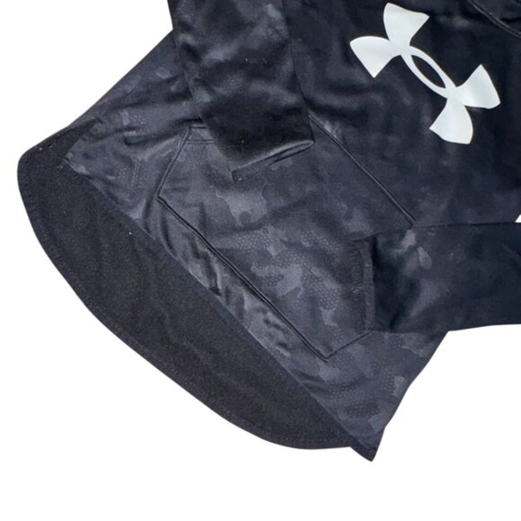 Under ArmourYouth Loose Fit Hoodie/Sweatshirt-Black-YM-GUC - Picture 2 of 5